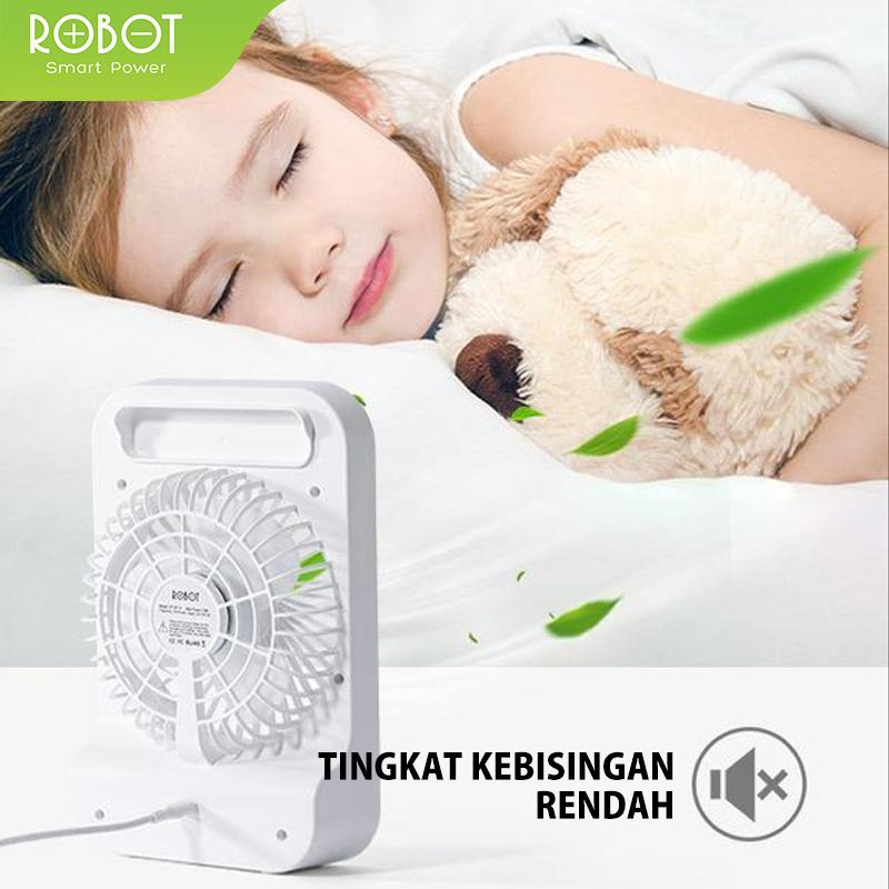 ROBOT RT-BF14 2000mAh 5 inch Rotateable Rechargeable Led Illuminated  OriGaransi Resmi 1 Tahun (RT-BF14) [ BISA COD ] Lighting 4