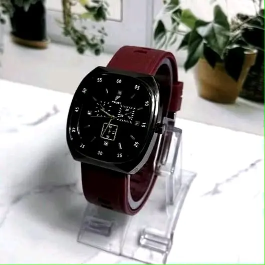 Jam Tangan Wanita Tali Rubber - Model Terbaru - Watches Aksesoris Elegan 1