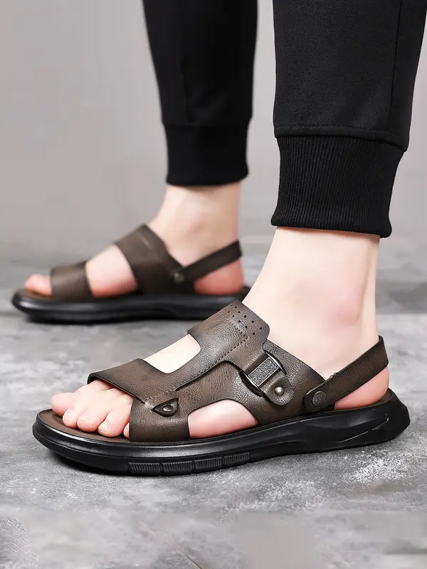 【PAMATE】Sepatu pantai pria yang stylish, sejuk, dan serbaguna 5