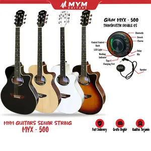 MYM Guitars Gitar akustik MYX 500 custom free custom nama