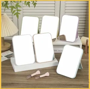Cermin Lipat Persegi Portable / Kaca Lipat / Kaca Rias Make Up