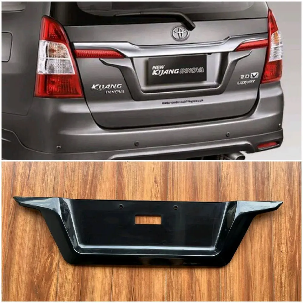 License Tatakan Plat Nomor Toyota Grand Innova Luxury 2012 - 2015 Original