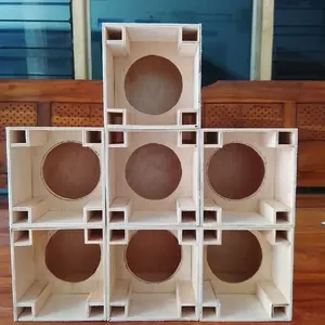 Speaker Box Planar singgel Subwoofer 2inc 3inc - Cocok untuk  Bass