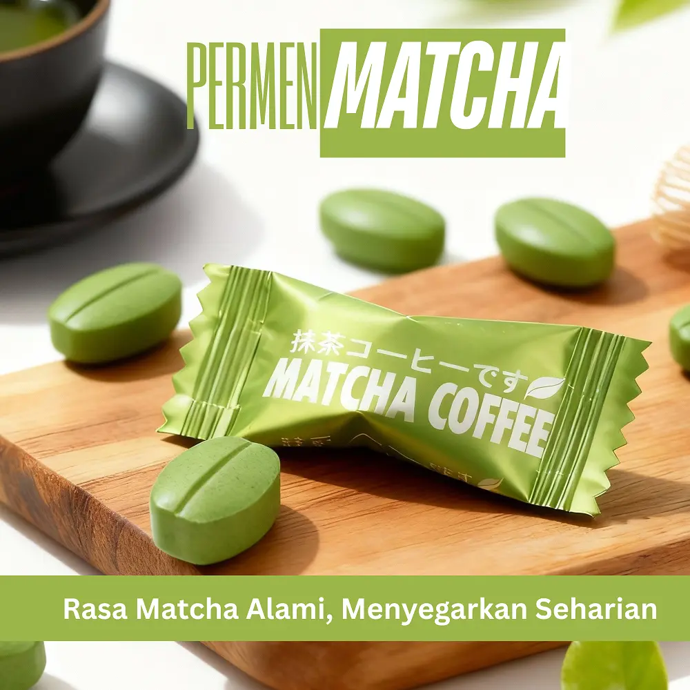 Permen Macha Coffee Rasa Unik Matcha Menyegarkan Dan Menenangkan ...