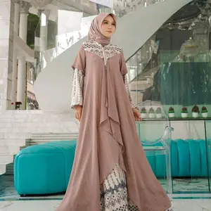 dress rayania famset by nadheera luxury/gamis koko ori murah/sarimbit nadheera