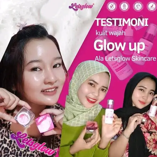 LET'S GLOW BEAUTY PAKET PERAWATAN WAJAH 2