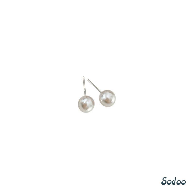 Anting Mutiara Kelas Atas Anting Rasa Desain Ceruk Wanita Anting Trendi Temperamen - SO 5