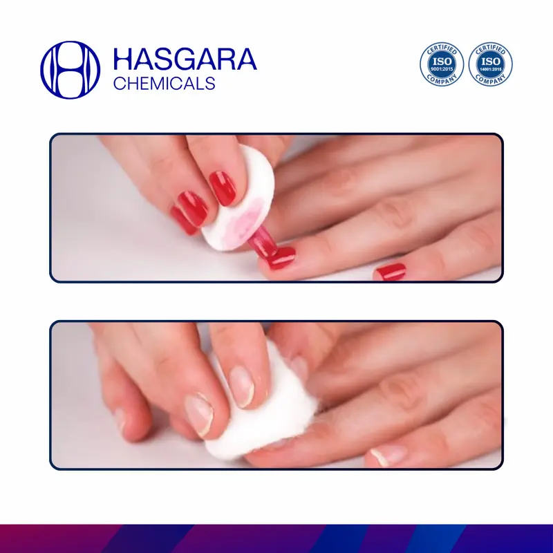 HACS 007 - Acetone Cairan Pembersih Kuku / Nail Polish Remover / Cairan Pembersih Serbaguna - Aroma Pure Lemon - 1 Kg