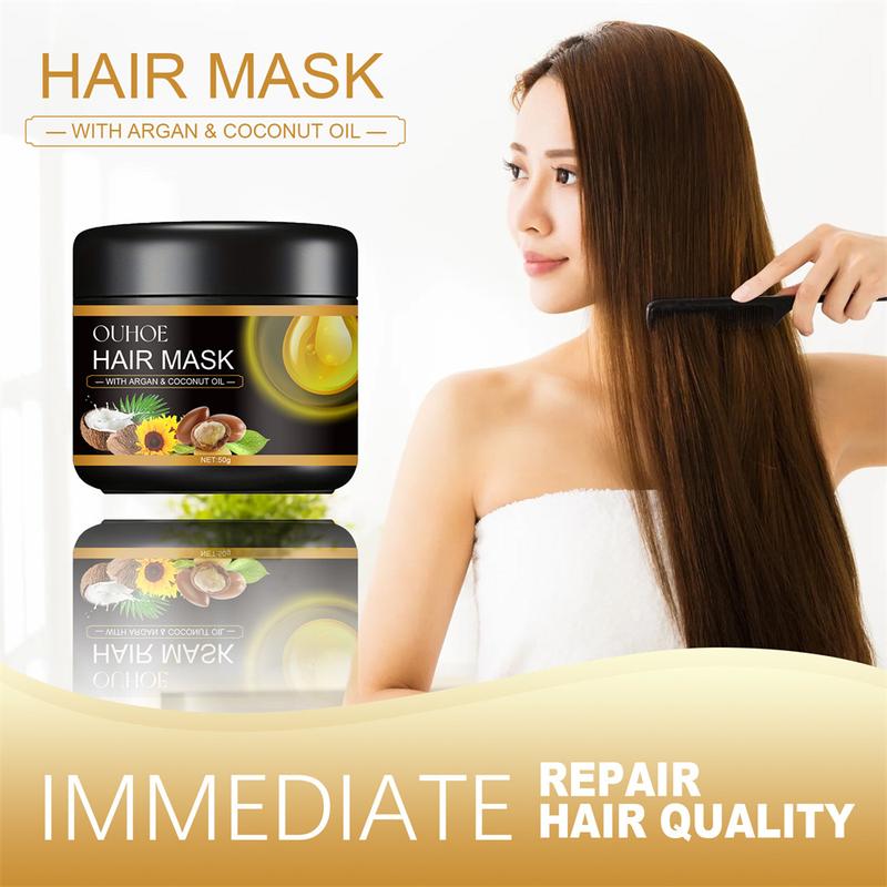 Product Introduction of 50g Collagen Hair Mask Repair Dry & Frizzy Hair Deep Moisturising & Smoothing Hair Treatment Hair Mask 24