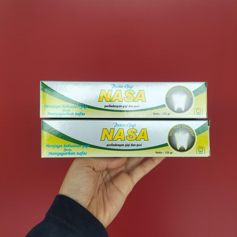 DAPAT 2 PCS PASTA GIGI NASA / ODOL NASA 100% ORIGINAL BPOM/ KOSMETIK ORI 5