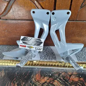 DUDUKAN FOOTSTEP BELAKANG POSTEP JUPITER Z DENGAN STEP THAILAND POWER JUPITER BURHAN (SATU SET) Motor Motorcycle