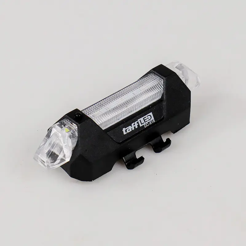 TaffLED Lampu Belakang Sepeda Bicycle Light USB Rechargeable 15 Lumens - DC-918 Terbaru Outdoor 0