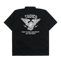 Gambar TROY COMPANY Work Shirt Black Culture - Kemeja Kerja PDH Hitam WSN 3459 - XL dari Troy Company Kab. Sleman 1 Tokopedia