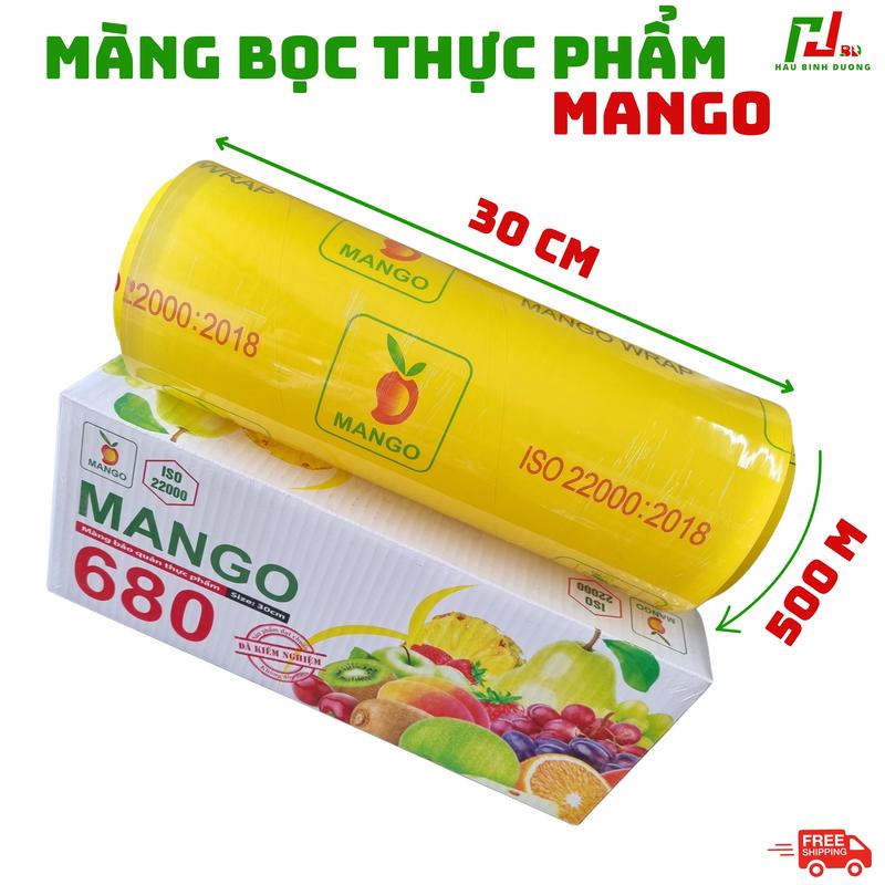  Màng bọc thực phẩm 30x500mét MANGO Màng bọc nhập khẩu 