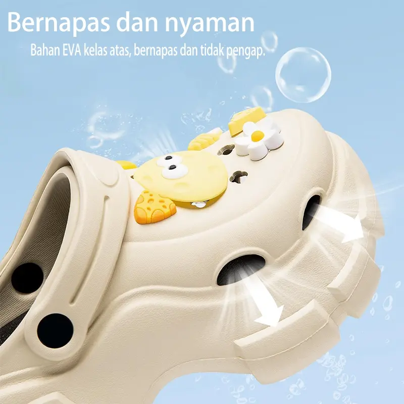 Paperair Sandal Anak Perempuan Fuji Sandal Baim Anak Laki Laki Sandal EVA Kodok Anti Slip Size 24-35 1