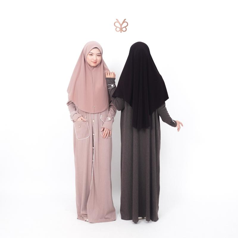 Luna Abaya Knit by Yoora Sarah | Abaya Muslim 2