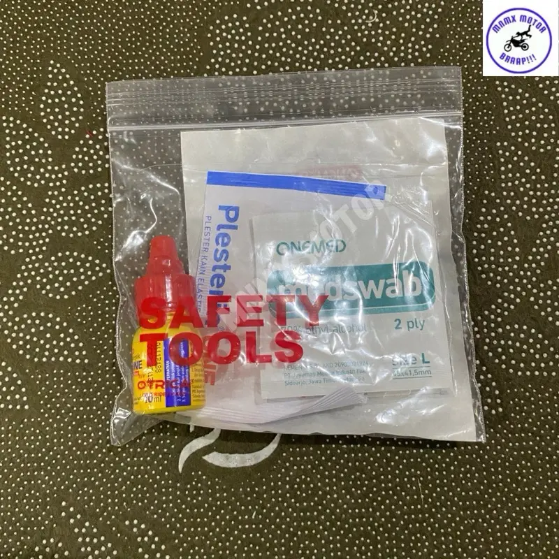 PAKETAN ANTISEPTIK ECODINE 10ML / ANTISEPTIK OBAT LUKA / BETADINE P3K Lengkap OneMed First Aid / Obat Pertolongan Pertama 4