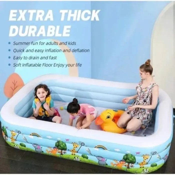 Kolam Renang Anak dan Bayi Jumbo Aquatic ukuran 1.2 Meter - Paket Kolam ...