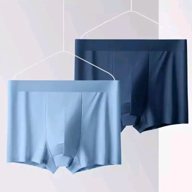 Paket Usaha (Paket Murah) 6Pcs Celana Dalam Boxer Pria Ice Silk Elastis Dingin Nyaman Lembut Murah FS 7