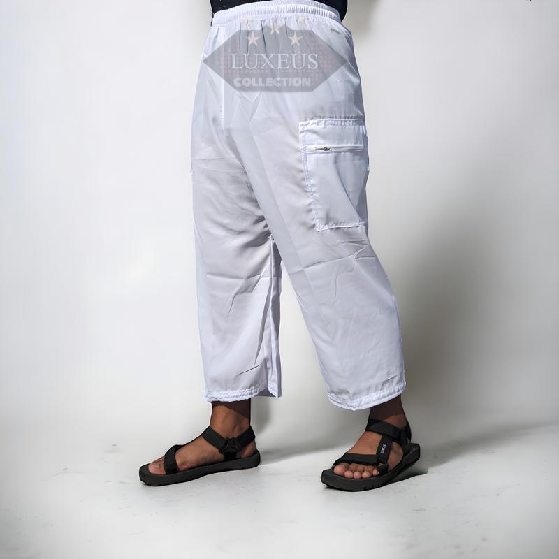 Celana Sirwal Pria Dewasa Casual Umroh Haji Casual  L XL XXL Komprang Jumbo Ukuran Besar Panjang Katun 1