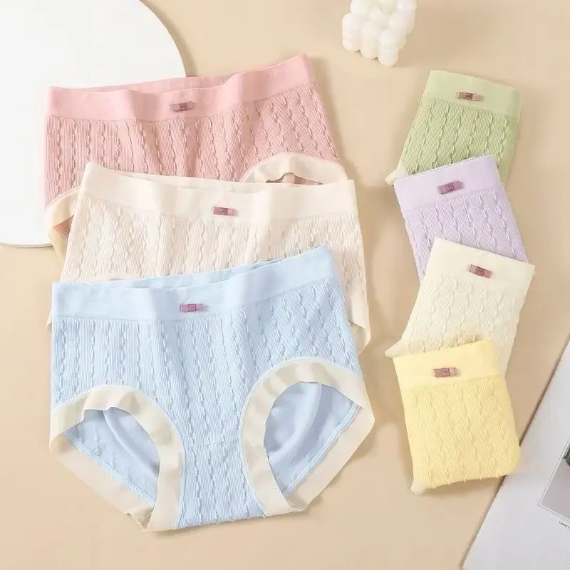 Celana Dalam Pita Wanita CD Mid Waist Lembut Antibakteri Cd Katun Halus 2108