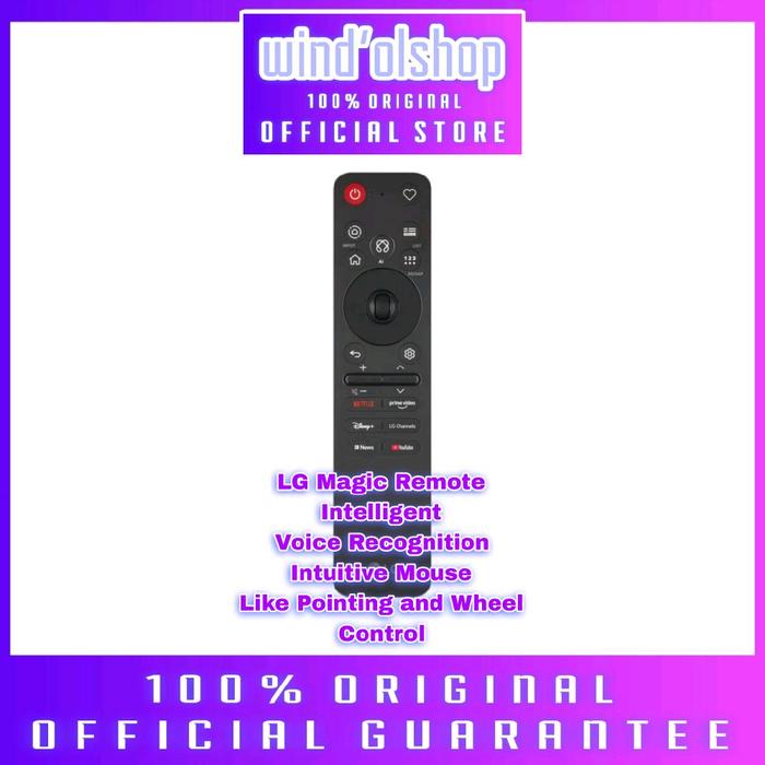 Gambar LG Magic Motion Remote for LG Smart TV WebOS OLED Nanocell QNED MiniLED dari wind' shop official Kota Tangerang Selatan Tokopedia