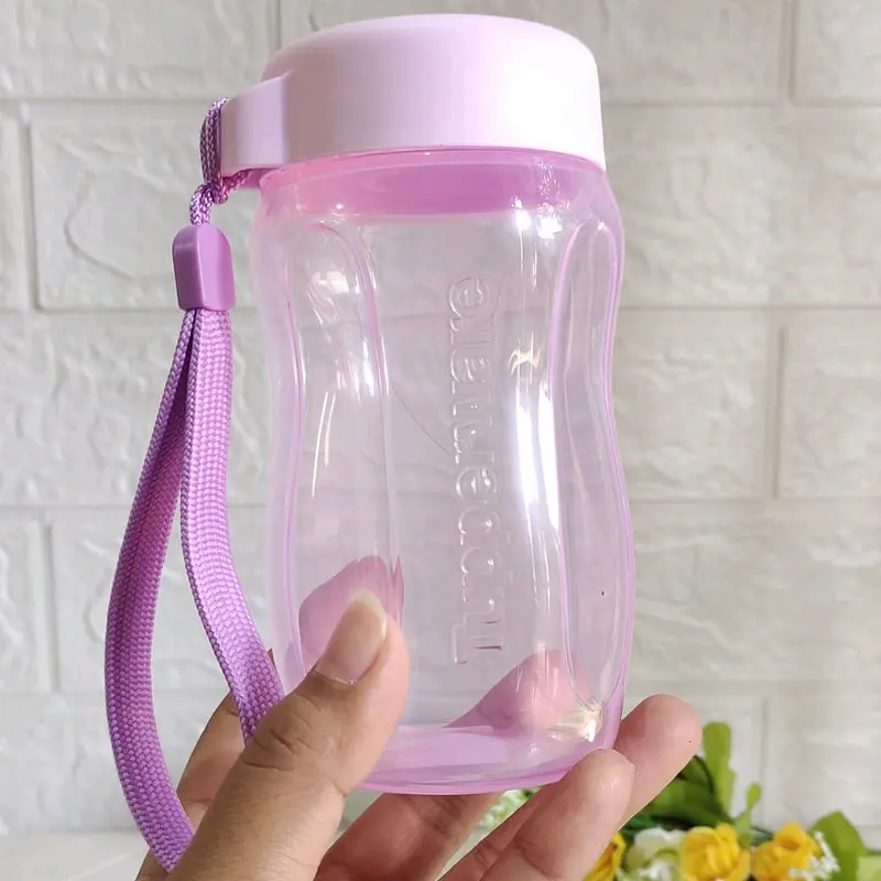 Botol Minum Fashion Eco Original Tupperware 310mL - Produk Botol Air Dapur & Ruang Makan Minuman Tali Tas Water Kitchenware Bottles tutup botol = pp travelling 6