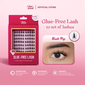 MY BEST FRIEND ( LASH POP ) - CLUSTER EYELASH 10 SET BULU MATA TANPA LEM PREMIUM BULU MATA TANPA LEM LANGSUNG TEMPEL BULU MATA EYELASH EXTENSION LEM BULU MATA EYELASH BULU MATA PALSU LANGSUNG TEMPEL EYELASH TANPA LEM LANGSUNG TEMPEL BULU MATA TANPA LEM