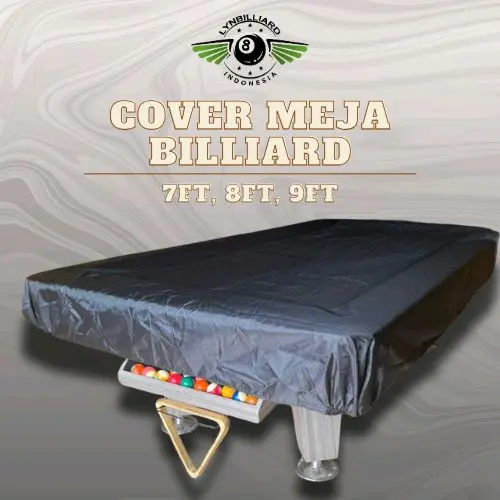 COVER MEJA BILLIARD READY UNTUK MEJA UKURAN 7FT / 8FT / 9FT SUDAH DENGAN TAS COVER PENUTUP MEJA BILLIARD