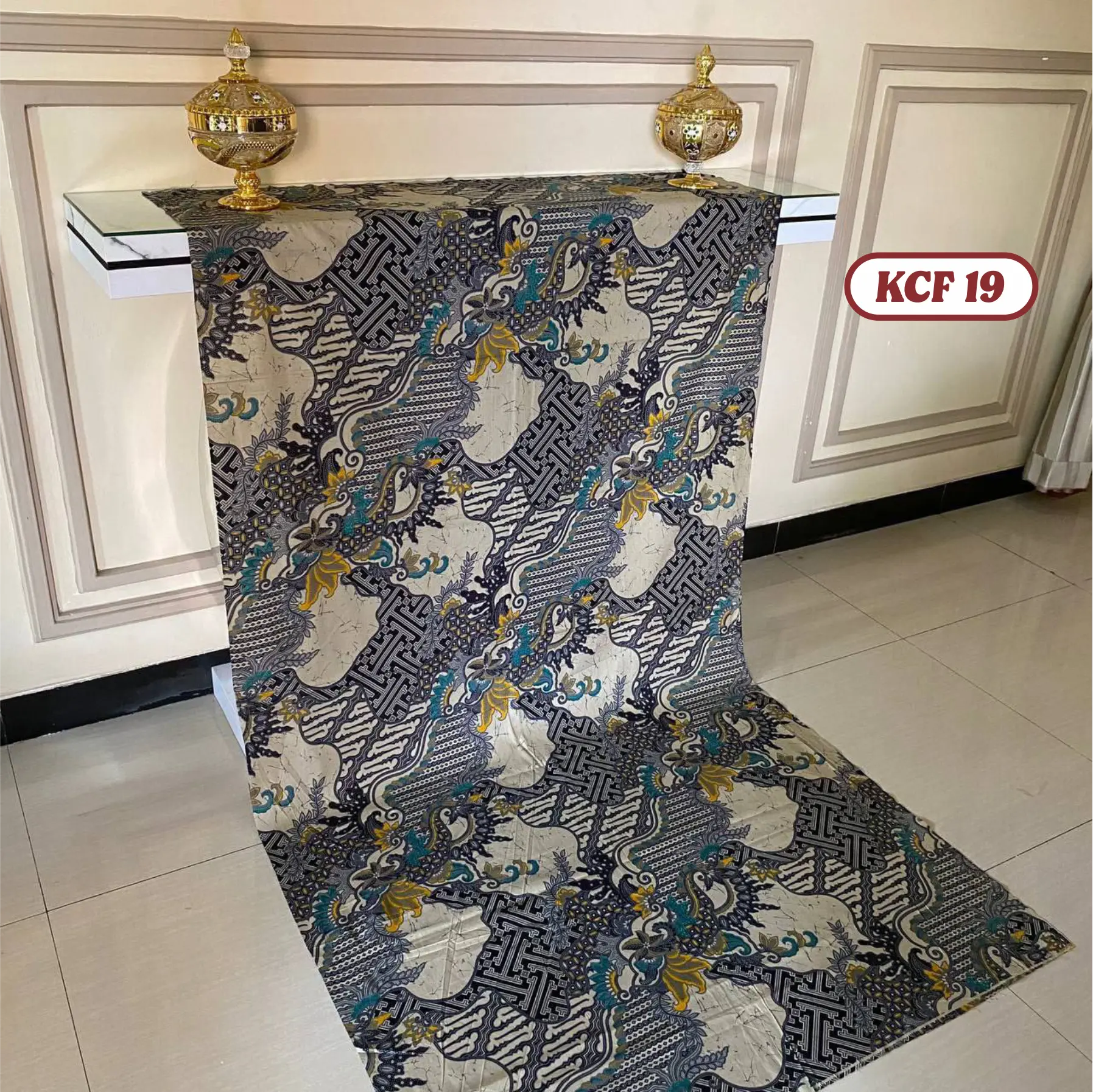 ALISHA KAIN BATIK ORIGINAL(VA) | KCF 19-24 | KAIN BATIK KATUN PRIMA| Kain Batik Premium | Kain Batik Pekalongan | Kain Batik Murah | Motif eksklusif