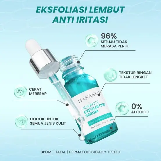 Hanasui advance exfoliating serum 2