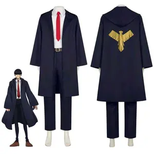 jubah anime marsh burnedead cosplay Mashle Magic and Muscles Lemon Cosplay Outfit naruto