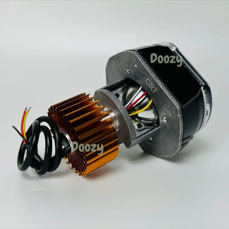 CR7 C627 Projie Biled 3 Inch Matrix X1 Cahaya Putih Plus Shroud dan Devil 5