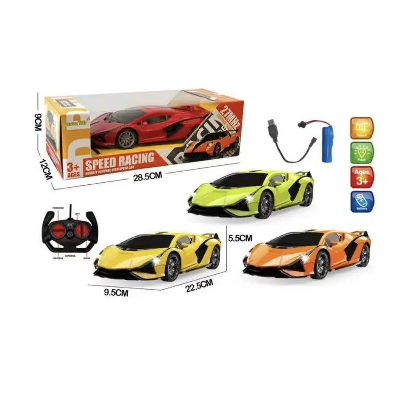Mainan Anak RC Mobil Remote Control Speed Car Racing 1:18 PR-17883B 0