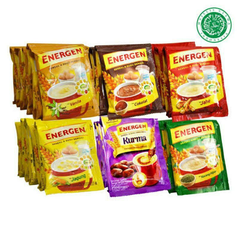 Energen Susu Sereal Aneka Rasa 1Renceng @35gr isi 10pcs 1