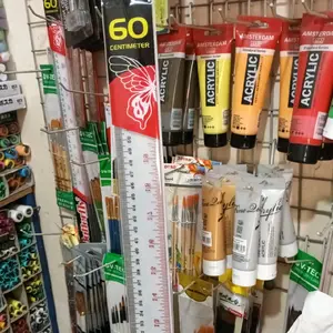 PENGGARIS PANJANG 60CM, PENGGARIS PELASTIK BUKAN BESI