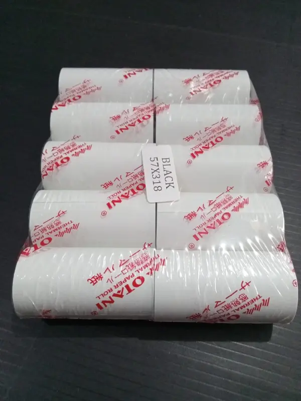 10 Roll Otani 57x30 Hitam Kertas Struk Thermal Otani 58x30 58x31 57x31 EDC Printer Bluetooth 5