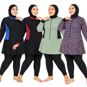 Baju Renang Muslimah Dewasa Jumbo Motif