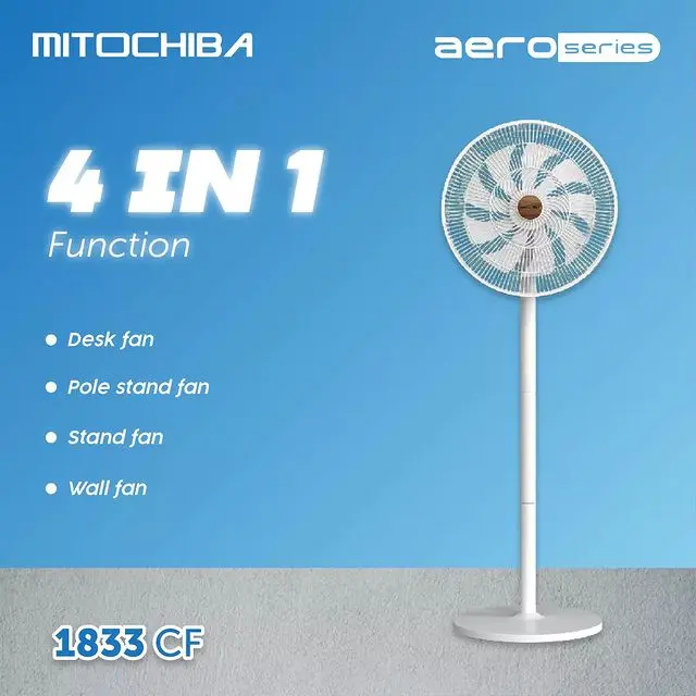 MITOCHIBA Kipas Angin Multi fungsi 4 in 1 - 1833CF - 16" 3