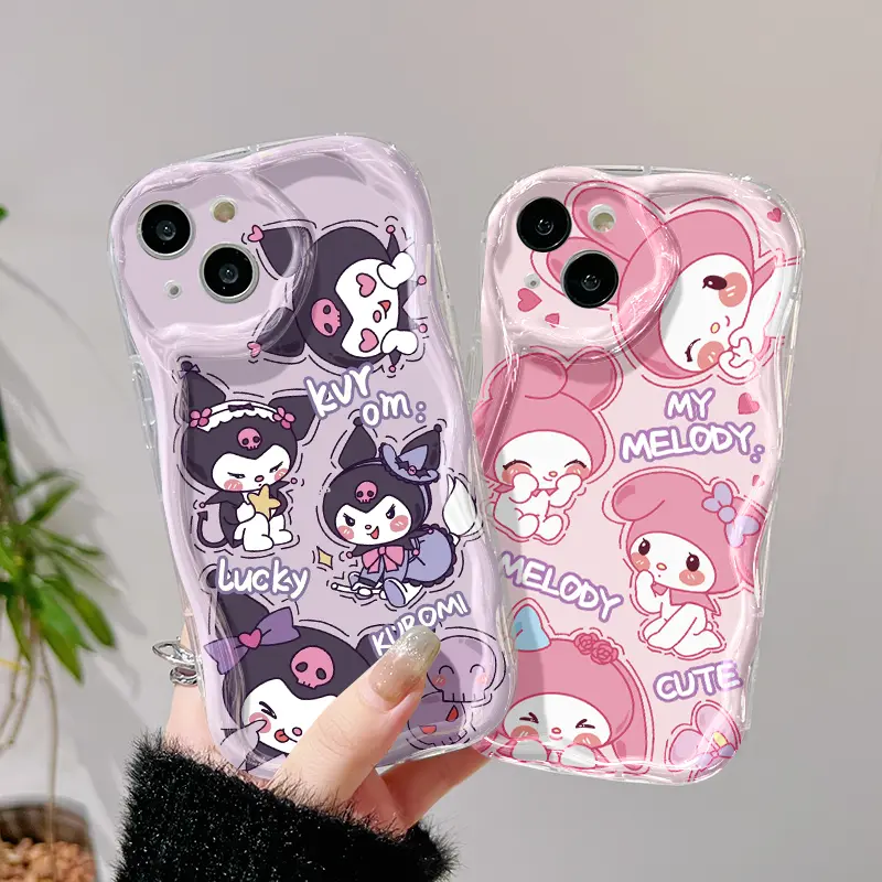 Casing Hp Samsung Galaxy A04 A04E M04 F04 Case Kuromi dan Melody bermotif Casing HP Kembar indah Kesing pelindung Silikon Softcase Netflix Baru Cases 4