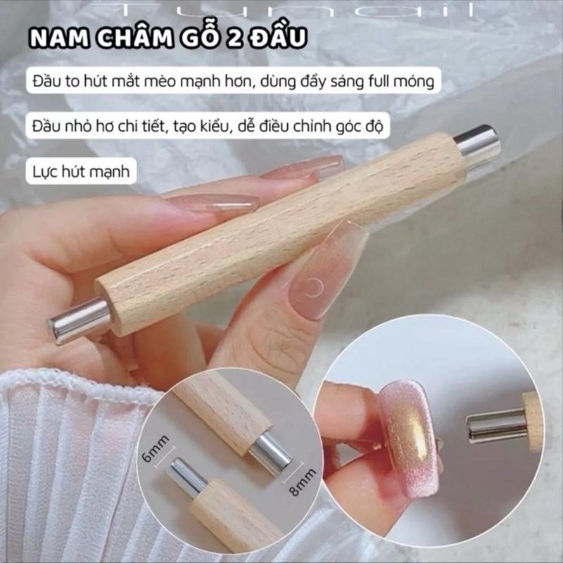  Nam châm hơ mắt mèo làm nail 