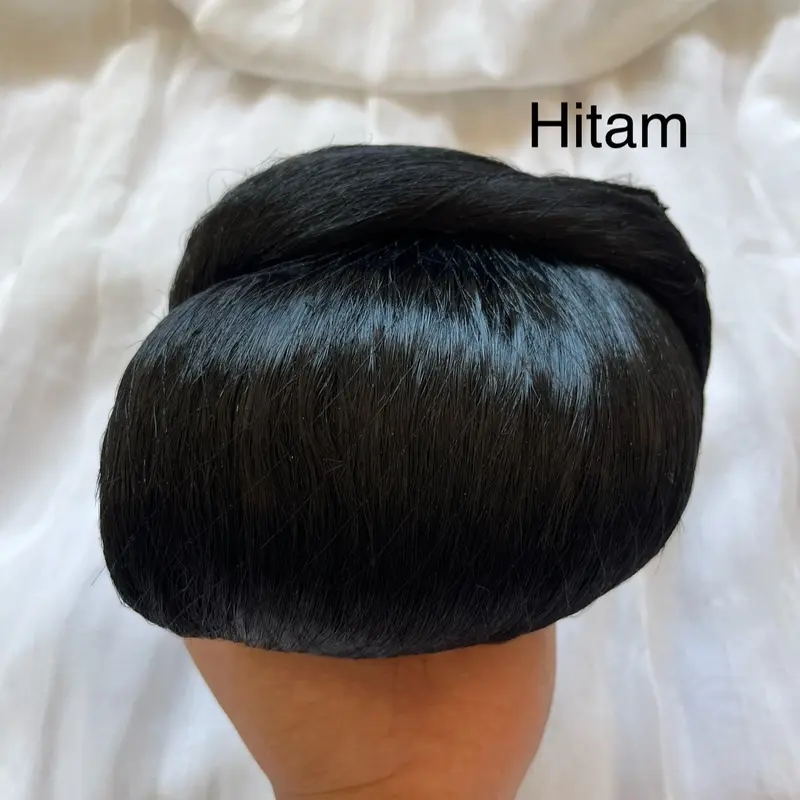 Sanggul silang / sanggul tagel / hairdo instan 5