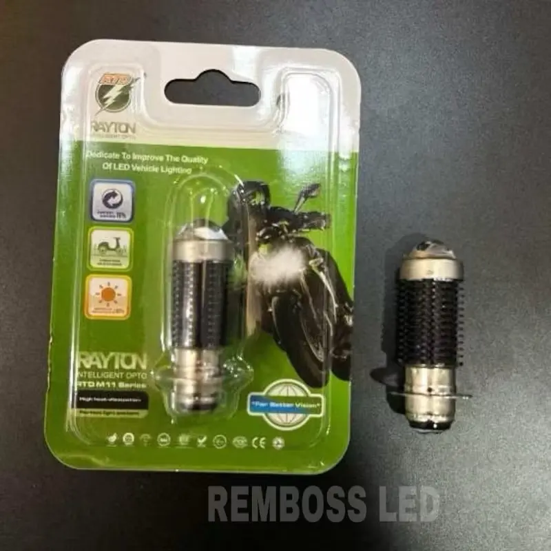 ￼ORIGINAL RTD RAYTON LAMPU UTAMA H6 LASER M11S UPGRADE NEW EDITION LEBIH TERANG H6 LASER 2 WARNA GARANSI 6