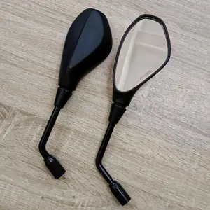 Spion motor model europe bwm polos hitam tangkai panjang universal semua motor beat vario Nmax Aerox pcx supra jupiter dll
