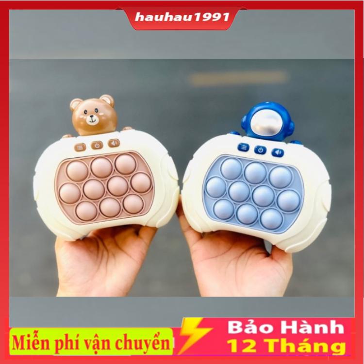Đồ chơi POPIT thế hệ mới - máy điện tử chơi game Pop it giải trí bấm nút theo đèn nhạc với nhiều level