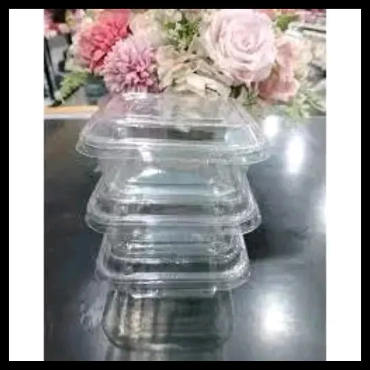 MIKA SALAD KOTAK 350ML/ MIKA MPP 35/ TRAY SALAD MURAH ISI 50SET 2