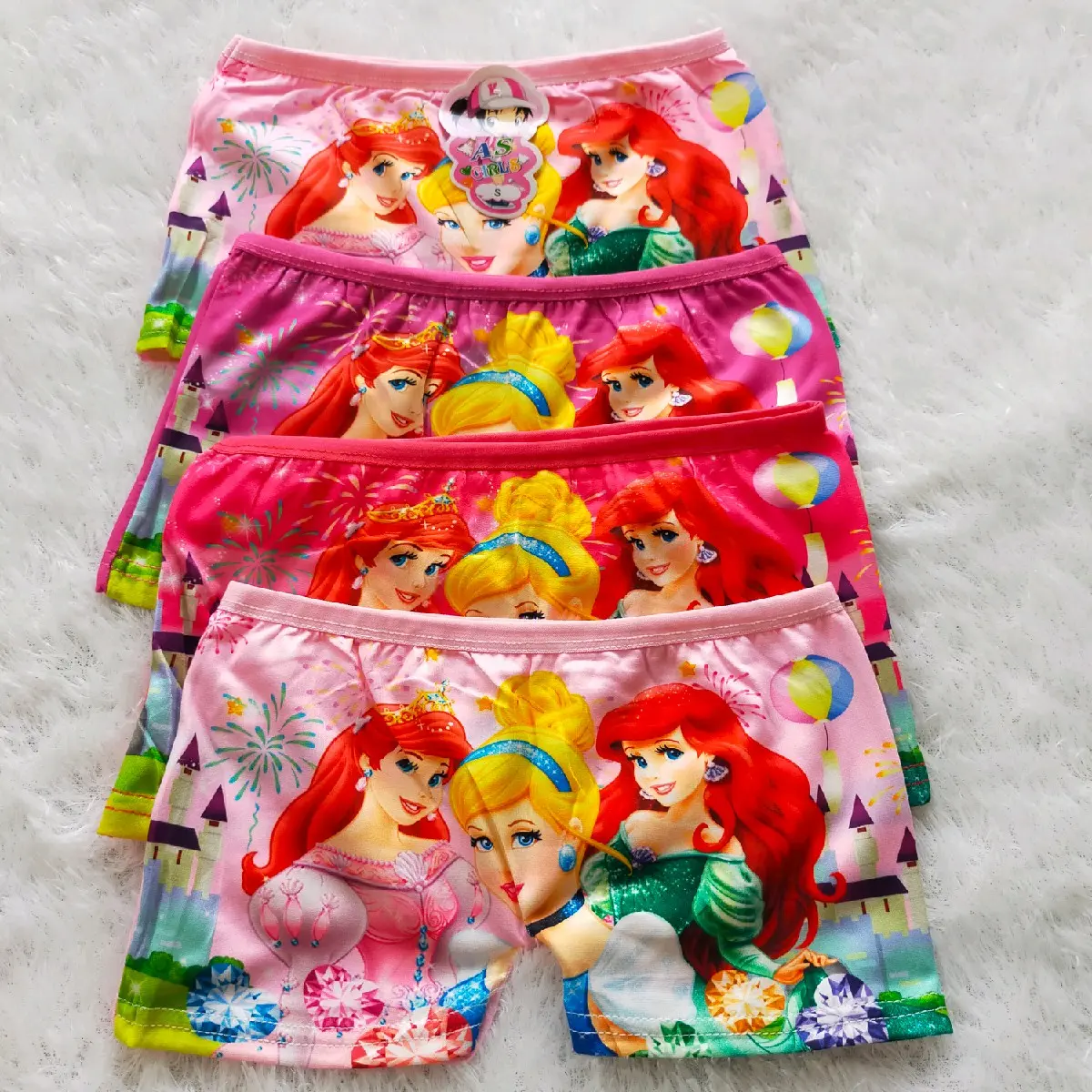 3pcs boxer anak cewek/Boxer anak perempuan happy girl/Celana dalam anak perempuan