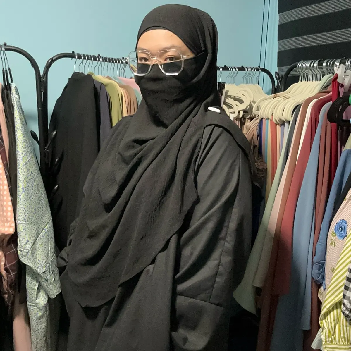 Ironless Crepe French Khimar
