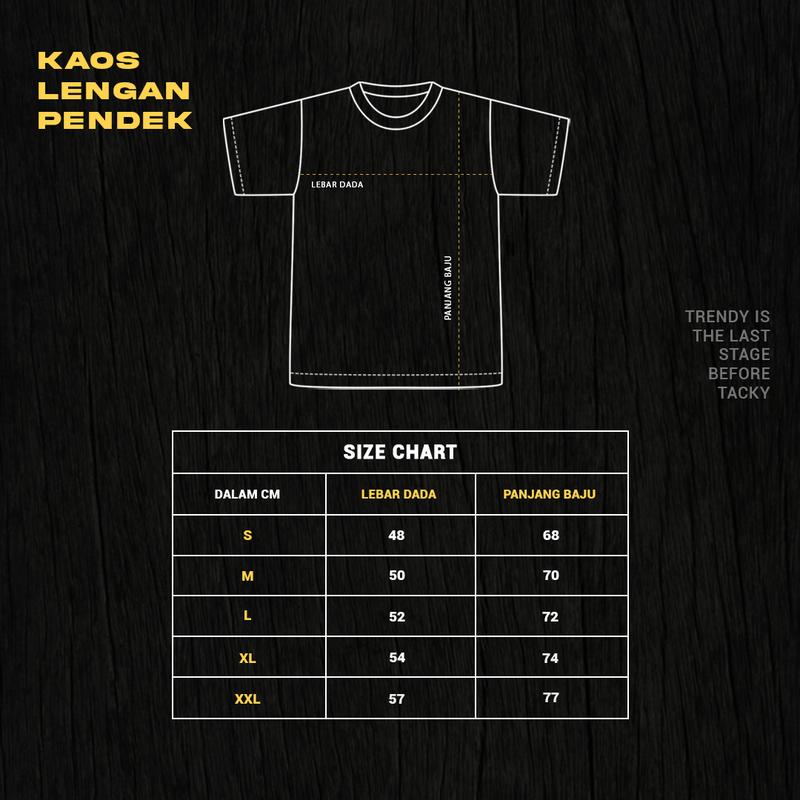 Product Introduction of FortKlass Kaos FEARLESS Regular Fit Kaos Sablon 24S 30S Kaos Pria Lengan Pendek Atasan Tshirt Distro 0