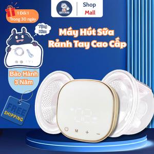 Máy Hút Sữa Rảnh Tay Cao Cấp GutyKids Tích Hợp 3 Chế Độ – Kích Sữa – Hút Sữa, Lực Hút Mạnh, Máy Chạy Siêu Êm